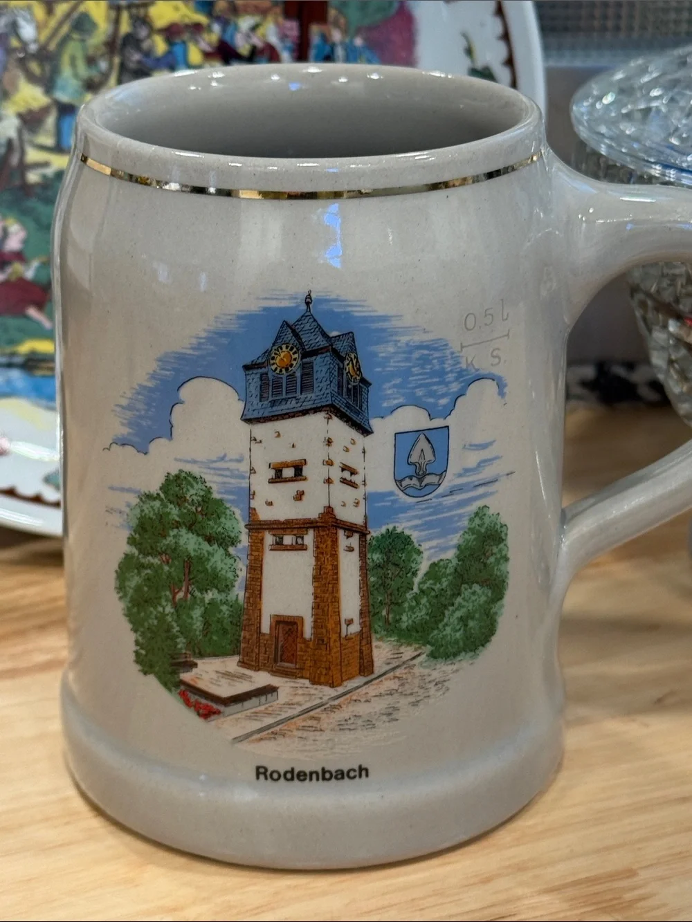 Rodenbach Souvenir Beer Stein Mug